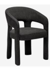 SPLENDOR Armchair | Raven Black Boucle