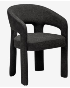 SPLENDOR Armchair | Raven Black Boucle