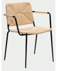 STILETTO Armchair | Natural Paper Cord
