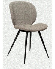 CLOUD Chair | Pebble Earth Boucle, Black legs