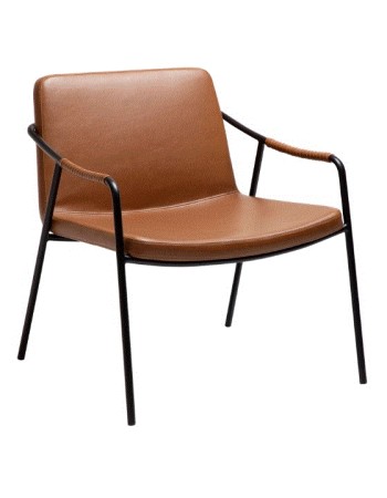 BOTO Lounge Chair | Vint.Light Brown