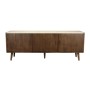 ARDA Sideboard 160x40x60cm | Travertin top, Oak wood 