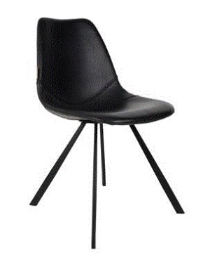 FRANKY Chair | Black PU