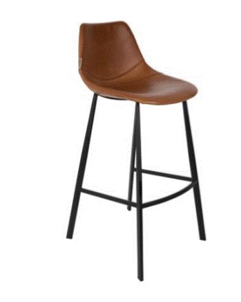 FRANKY Bar Stool | Brown