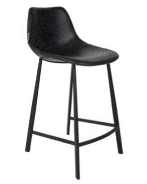 FRANKY Counter Stool | Black
