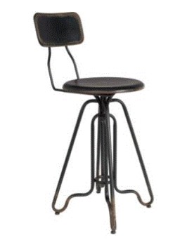 OVID Counter Stool | Black