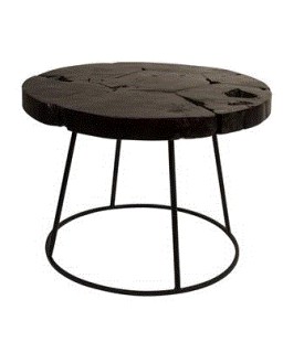 KRATON SideTable L | Chocolate Black