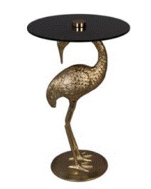 CRANE Side Table | Gold