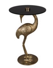 CRANE Side Table | Gold