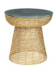 GAURI Side Table | Gold