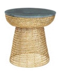 GAURI Side Table | Gold