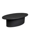 WINSTON Oval Coffee Table | Black