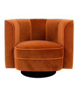 FLOWER Lounge Chair | Orange