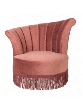FLAIR Lounge Chair | Pink