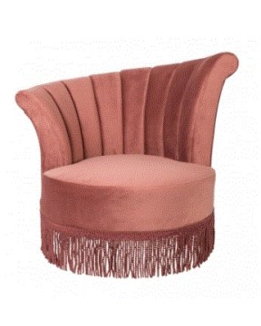 FLAIR Lounge Chair | Pink