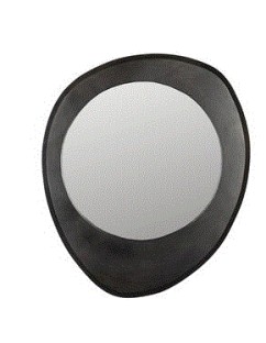 AREN M Mirror | Wood Black 