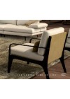 TWEED Armchair | Fabric Mosca col.002, Bronze 004