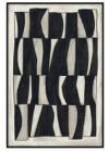 CEBRA Painting 80x120x4cm | Beige black wood black
