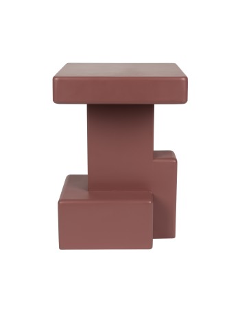 BLAST Side Table 35x50cm | Marsala