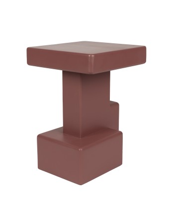 BLAST Side Table 35x50cm | Marsala