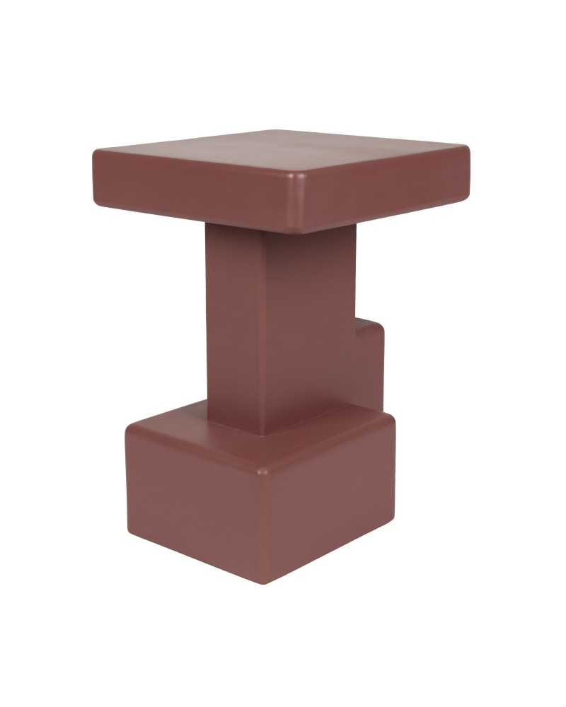 BLAST Side Table 35x50cm | Marsala