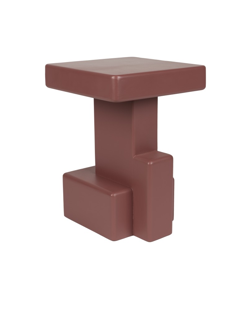 BLAST Side Table 35x50cm | Marsala