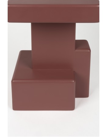 BLAST Side Table 35x50cm | Marsala