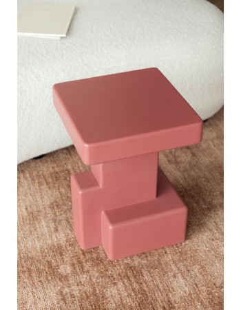 BLAST Side Table 35x50cm | Marsala