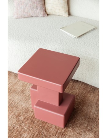 BLAST Side Table 35x50cm | Marsala