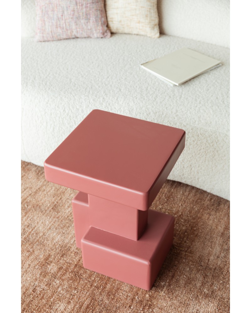 BLAST Side Table 35x50cm | Marsala