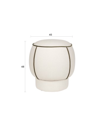 MARINA Stool | White