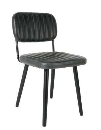 JAKE Chair | Worn Black