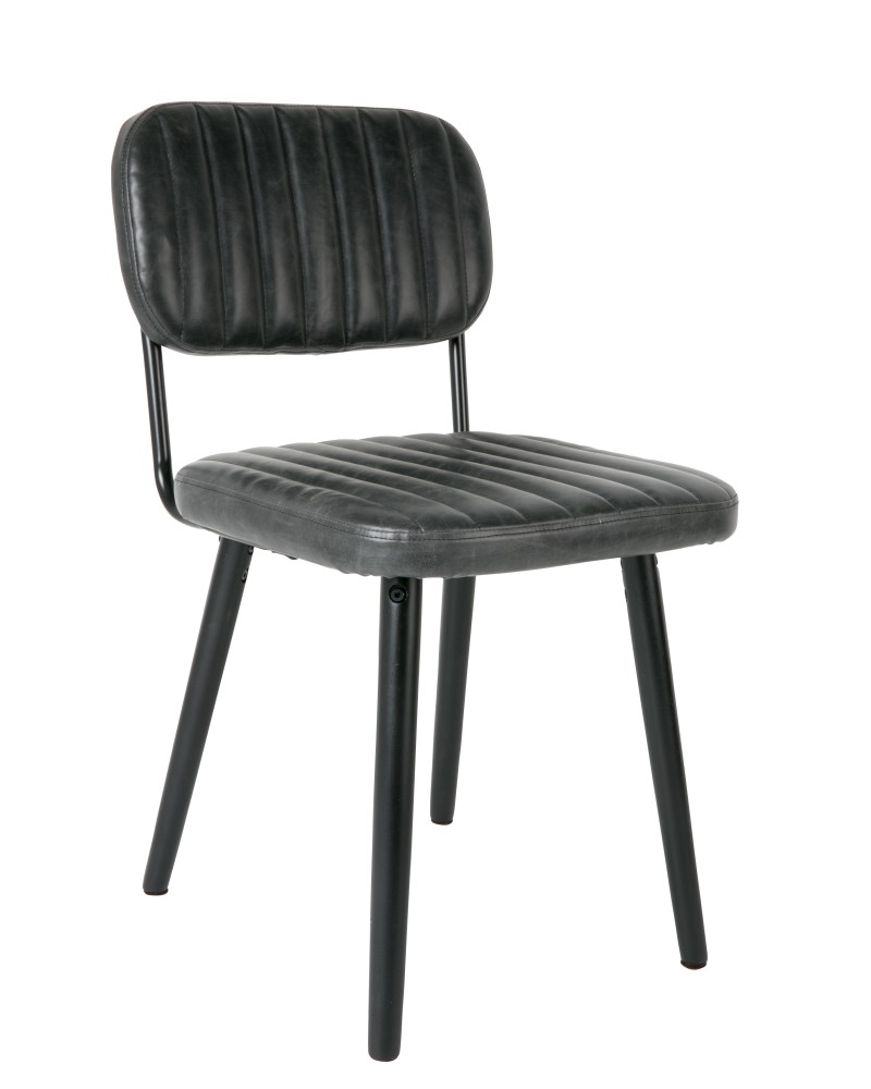 JAKE Chair | Worn Black