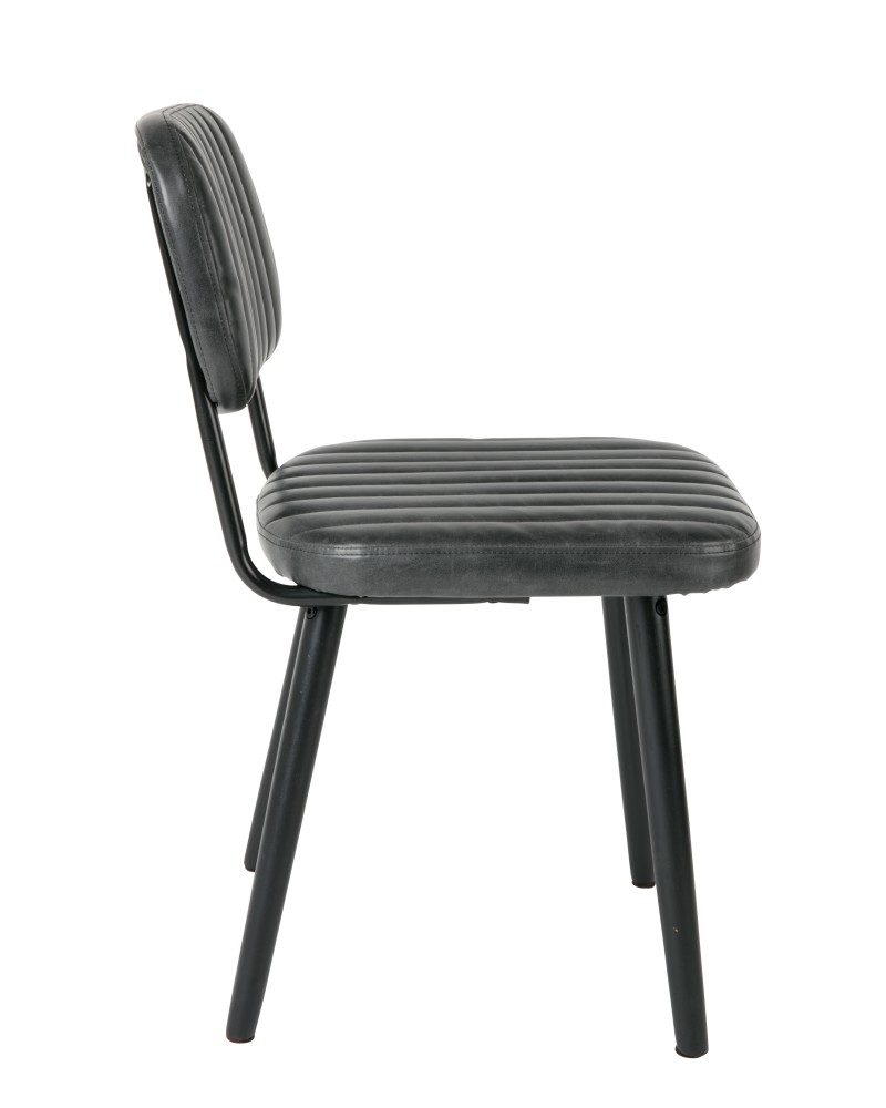 JAKE Chair | Worn Black