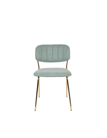JOLIEN Chair | Light green, Gold legs