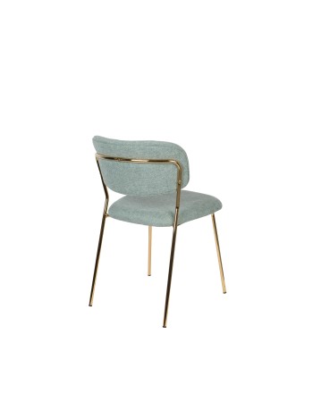 JOLIEN Chair | Light green, Gold legs