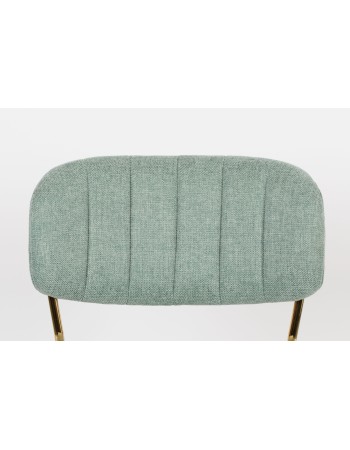 JOLIEN Chair | Light green, Gold legs