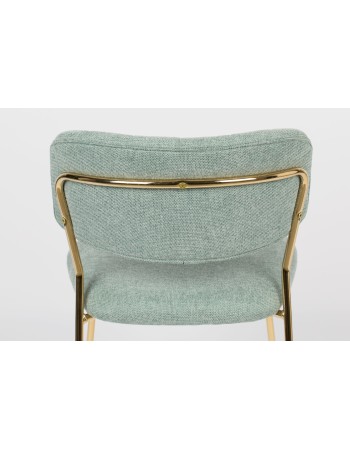 JOLIEN Chair | Light green, Gold legs