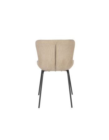 JUNZO RIB Chair | Taupe