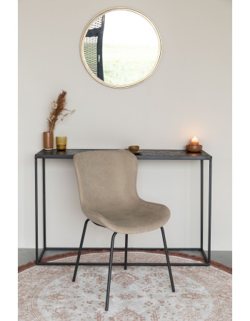 JUNZO RIB Chair | Taupe