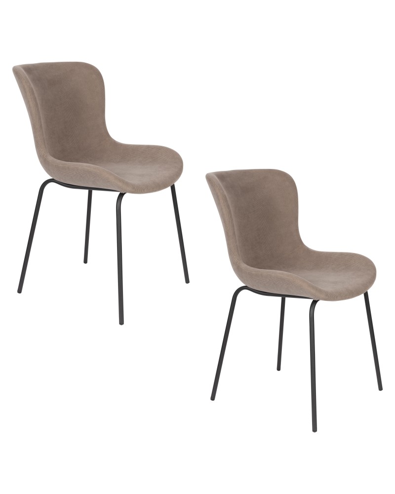 JUNZO RIB Chair| Grey