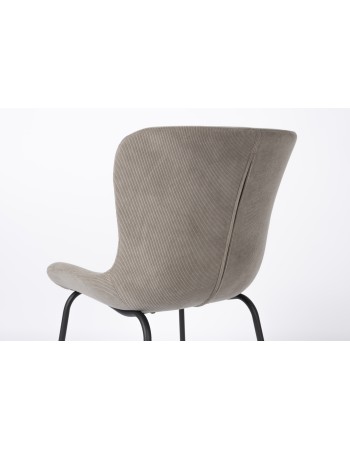 JUNZO RIB Chair| Grey