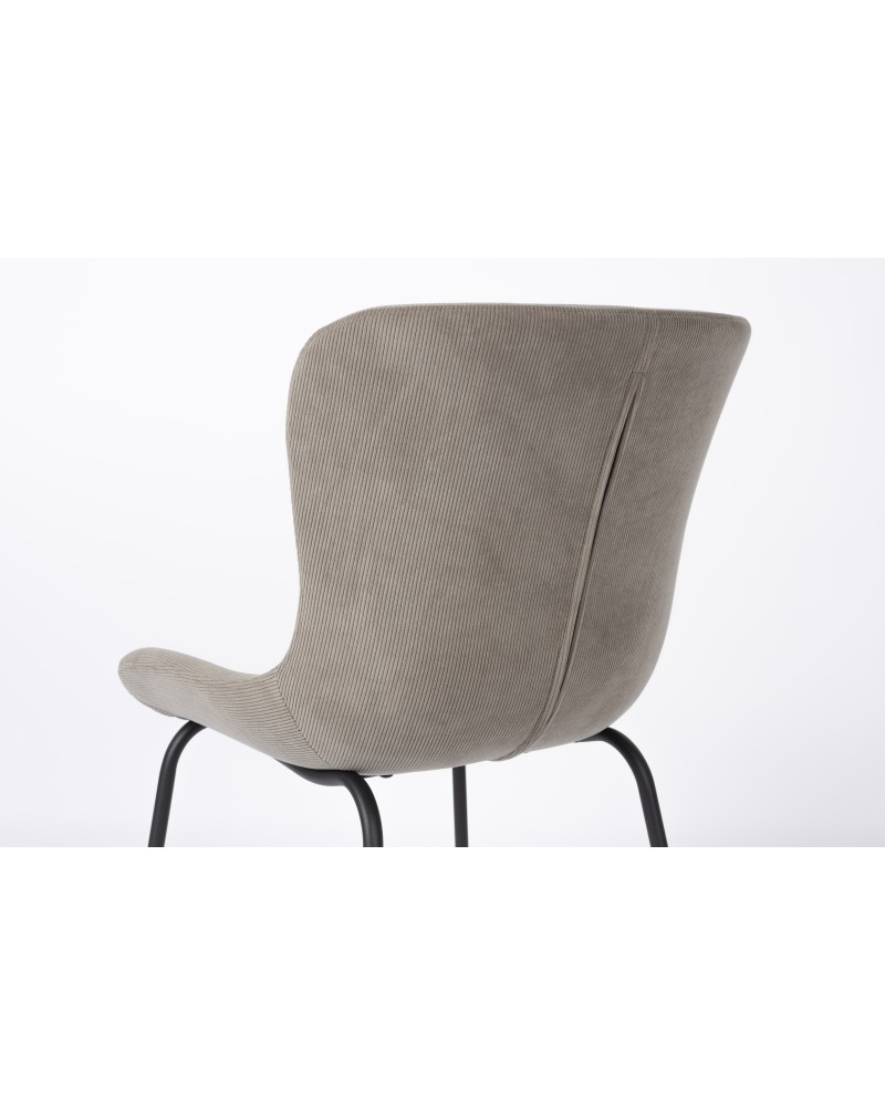 JUNZO RIB Chair| Grey