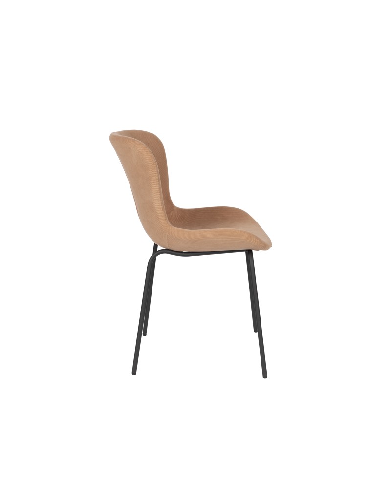 JUNZO RIB Chair | Old Pink