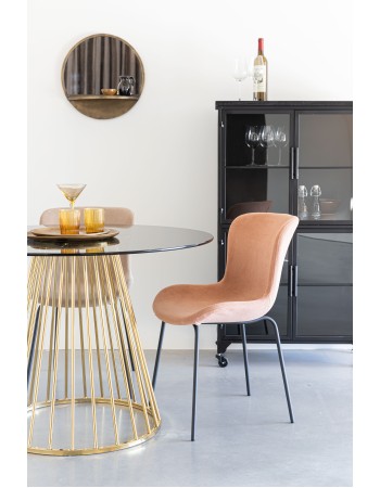 JUNZO RIB Chair | Old Pink