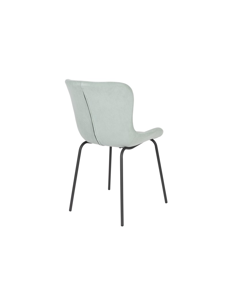 JUNZO RIB Chair | Light Green