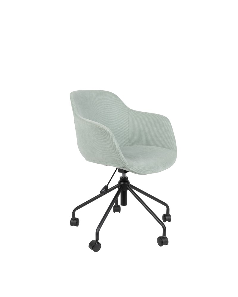 JUNZO RIB Office Chair | Light Green