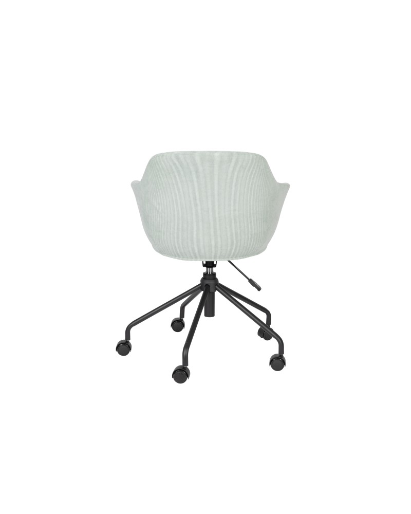JUNZO RIB Office Chair | Light Green