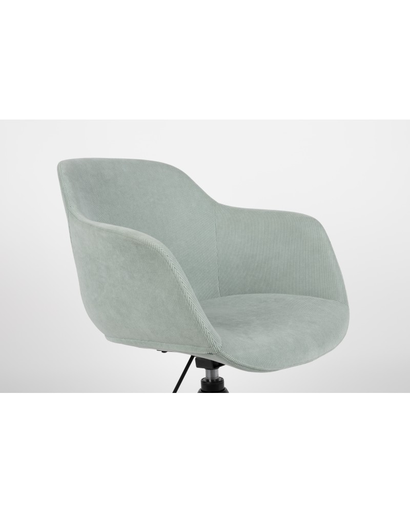 JUNZO RIB Office Chair | Light Green