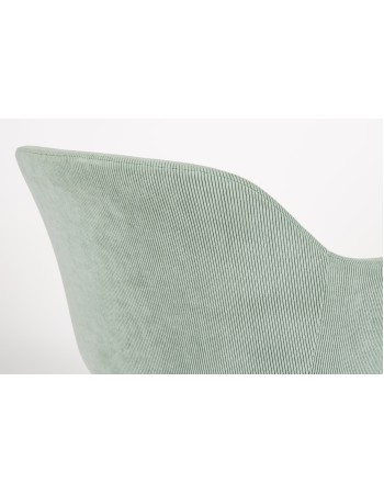 JUNZO RIB Office Chair | Light Green